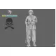 Black Snake Waf-14-48 1/48 German Waffen Soldier Ww2 Resin Figure Kit