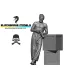 Black Snake Waf-19 1/35 Crew Member Normandy Summer 1944 Resin Figure Kit