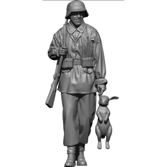 Black Snake Waf-20 1/35 Soldier Waffen Normandy Summer 1944 Resin Figure Kit