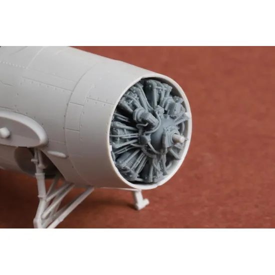 Sbs 72104 1/72 Wildcat F4f-3 Engine Exhaust Set For Arma Hobby Kit
