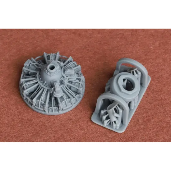 Sbs 72104 1/72 Wildcat F4f-3 Engine Exhaust Set For Arma Hobby Kit