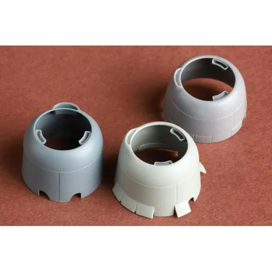 Sbs 48108 1/48 Wildcat F4f-3/4 Intercooler Scoops For Eduard/Tamiya/Academy