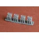 Sbs 48108 1/48 Wildcat F4f-3/4 Intercooler Scoops For Eduard/Tamiya/Academy