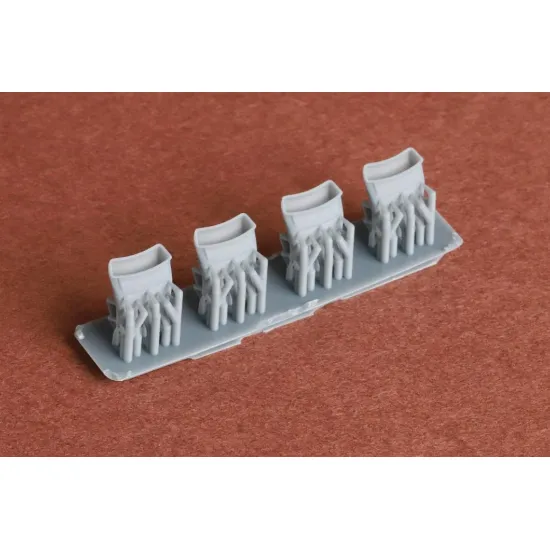 Sbs 48108 1/48 Wildcat F4f-3/4 Intercooler Scoops For Eduard/Tamiya/Academy