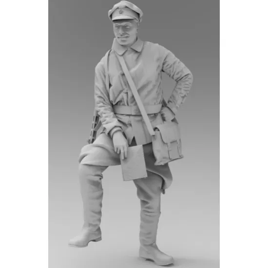 Black Snake Sso-03 1/35 Red Army Officer Ww2 Resin Figure Kit