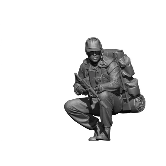 Black Snake Spetnaz-02 1/35 Gru Scout In The 1980s Resin Figure Kit