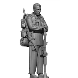 Black Snake Spetnaz-07 1/35 Gru The Bear In The 1980s Resin Figure Kit