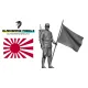Black Snake Jap-01 1/35 Standard Bearer Of The Imperial Japanese Army Resin Kit