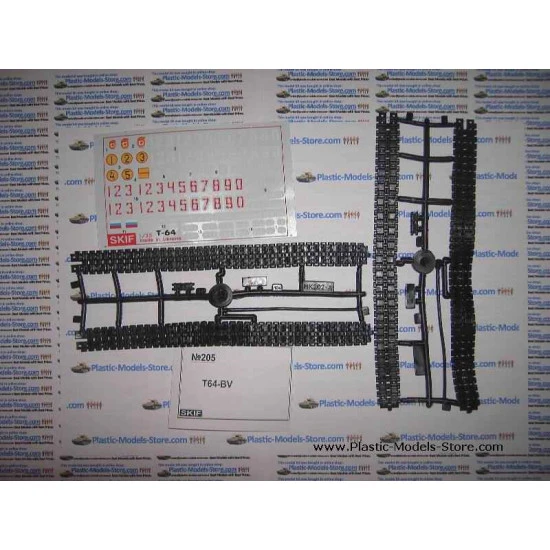 T-64BV Soviet main battle tank MBT 1/35 SKIF 205 T-64BV Soviet main battle tank MBT 1/35 SKIF 205