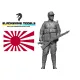 Black Snake Jap-04 1/35 Machine Gunner Japanese With Light Machine Gun Imperial Japanese Army