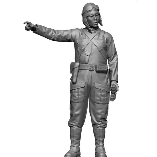 Black Snake Jap-05 1/48 Tank Commander Japanese Imperial Japanese Army Resin Kit