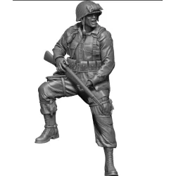 Black Snake St-30 1/35 101st Airborne Soldier Ww2 Resin Figure Kit