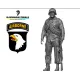 Black Snake St-31 1/35 101st Airborne Soldier Smile Ww2 Resin Figure Kit