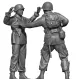 Black Snake St-32-33 1/35 101st Airborne Soldier Capture Of A German Soldier Resin Figure Kit