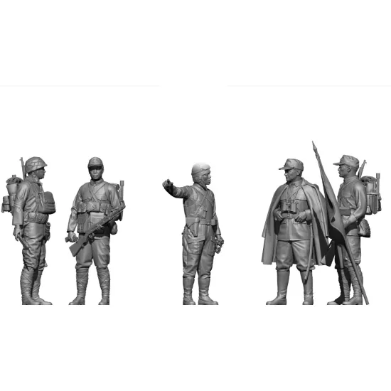 Black Snake Pack-jap 1/48 Imperial Japanese Army Pacific Front Resin Figures Kit