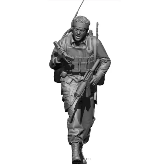 Black Snake Seals-v-03 1/48 Seal Team One Broken Signal Rto Operator Unexpected Guest Resin Kit