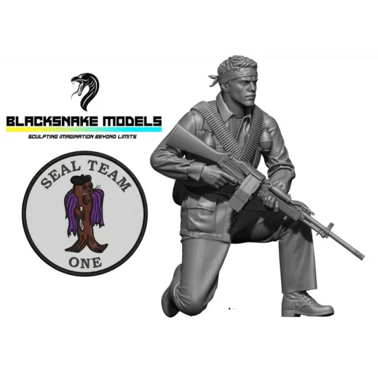 Black Snake Seals-v-06 1/48 Seal Team One Pig Gunner Unexpected Guest Resin Kit