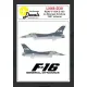 Lima November Decals 48-d30 1/48 Decal For Rdaf F-16a E-193 Le Boerget Airshow 1981 Scheme