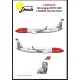 Lima November Decals 200-82 1/200 Decal For Norwegian B737-800 Ln-nog Henrik Ibsen