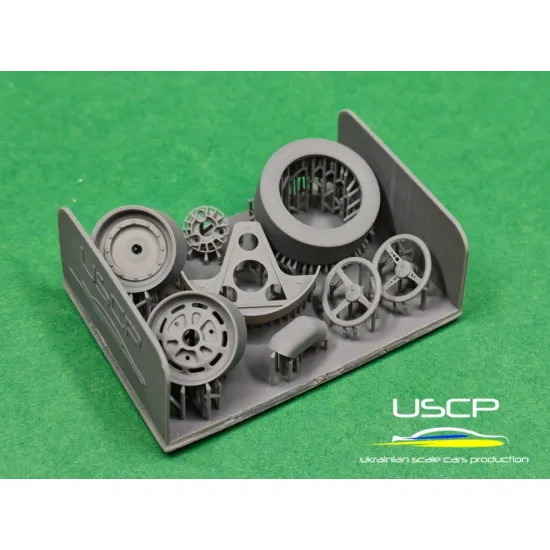 Uscp 24t082 1/24 Renault 5 Alpine Rally Interior Detail Up Resin Kit