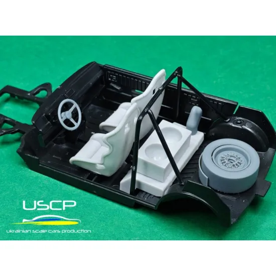 Uscp 24t082 1/24 Renault 5 Alpine Rally Interior Detail Up Resin Kit