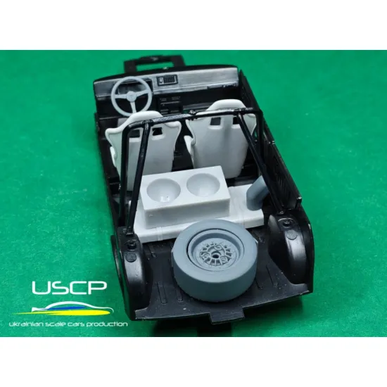 Uscp 24t082 1/24 Renault 5 Alpine Rally Interior Detail Up Resin Kit