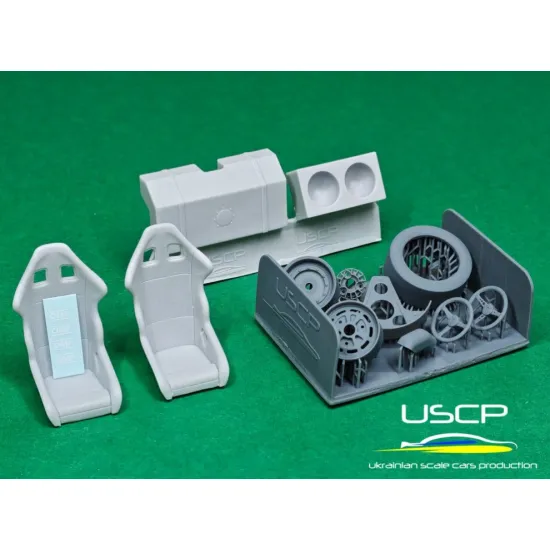 Uscp 24t082 1/24 Renault 5 Alpine Rally Interior Detail Up Resin Kit