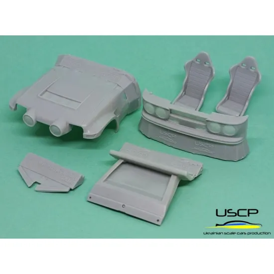 Uscp 24t085 1/24 Renault 5 Maxi Turbo Transkit Resin Kit