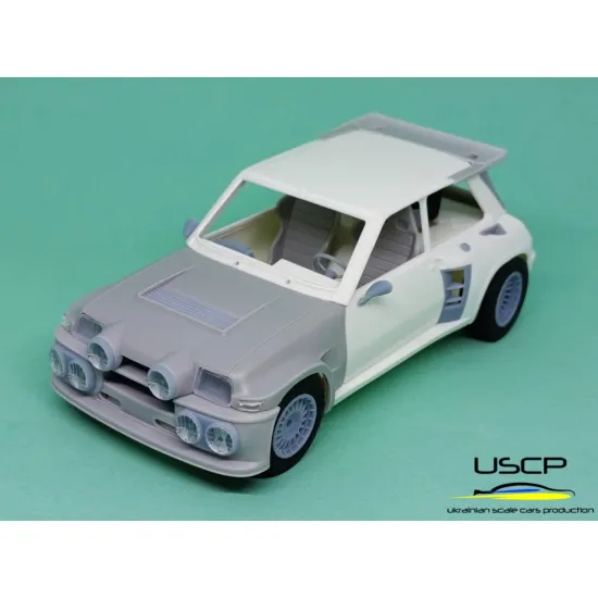Uscp 24t085 1/24 Renault 5 Maxi Turbo Transkit Resin Kit