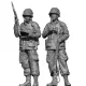 Black Snake Ab-pc-02 1/48 101st Airborne Sergeant And Sniper At Carentan, Normandy 1944 Resin Figures Kit