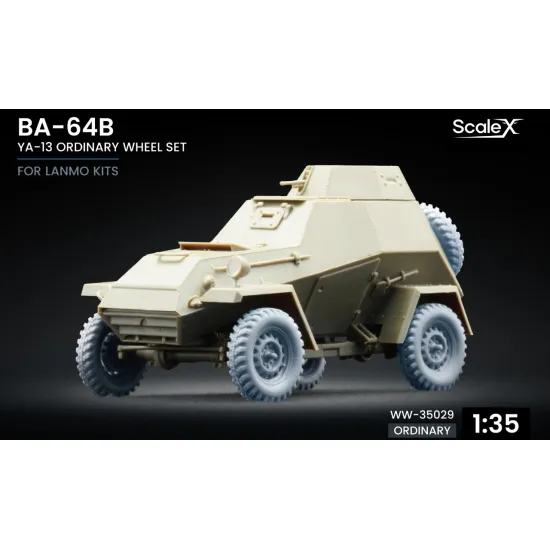 Scalex Ww-35029 1/35 Ba-64b Wheel Set Y-13 Lanmo