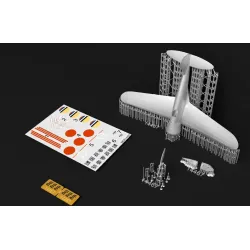 Metallic Details Mdr14467 1/144 Nakajima Ki-27b Aircraft 3d Printed Model Kit