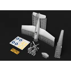 Metallic Details Mdr14468 1/144 Curtiss Sc-1 Seahawk Aircraft 3d Printed Model Kit