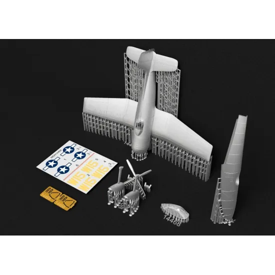Metallic Details Mdr14468 1/144 Curtiss Sc-1 Seahawk Aircraft 3d Printed Model Kit