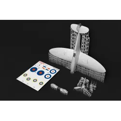 Metallic Details Mdr14469 1/144 Supermarine Spitfire Mk Vb Aircraft 3d Printed Model Kit