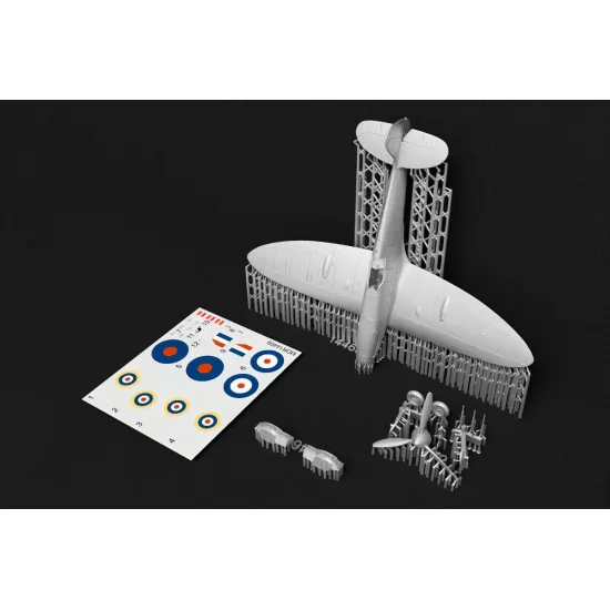 Metallic Details Mdr14469 1/144 Supermarine Spitfire Mk Vb Aircraft 3d Printed Model Kit
