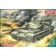 T-55AM Soviet tank T-55 mod (PE, decals) 1/35 SKIF 222