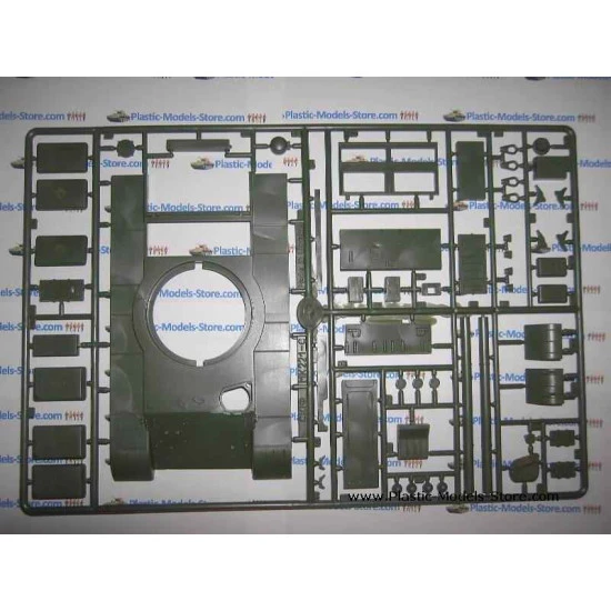T-55AM Soviet tank T-55 mod (PE, decals) 1/35 SKIF 222
