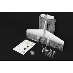 Metallic Details Mdr14471 1/144 Henschel Hs 129 B-2 Aircraft 3d Printed Model Kit