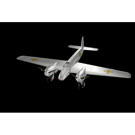 Metallic Details Mdr14471 1/144 Henschel Hs 129 B-2 Aircraft 3d Printed Model Kit