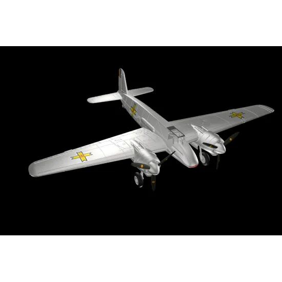 Metallic Details Mdr14471 1/144 Henschel Hs 129 B-2 Aircraft 3d Printed Model Kit