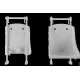 Metallic Details Mdr72134 1/72 P-47 Thunderbolt Pilot Seats With 3d Decal Seat Belts 2 Pcs 3d Printed Detail Set