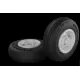 Metallic Details Mdr72136 1/72 F-14a Tomcat Wheels With Separate Wheel Hubs 3d Printed Detail Set