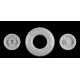 Metallic Details Mdr72136 1/72 F-14a Tomcat Wheels With Separate Wheel Hubs 3d Printed Detail Set