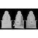 Metallic Details Mdr72138 1/72 Hawker Typhoon / Tempest Pilot Seats Late Type With 3d Decal Seat Belts 2 Pcs 3d Printed Detail Set