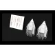 Metallic Details Mdr72139 1/72 Hawker Typhoon Early-type Pilot Seats With 3d Decal Seat Belts 2 Pcs 3d Printed Detail Set