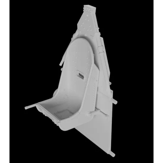 Metallic Details Mdr72139 1/72 Hawker Typhoon Early-type Pilot Seats With 3d Decal Seat Belts 2 Pcs 3d Printed Detail Set