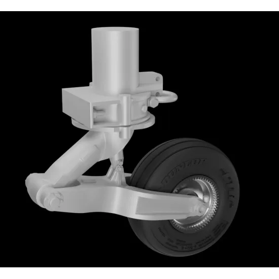 Metallic Details Mdr72140 1/72 Sea King Wheels 3d Printed Detail Set For All Versions