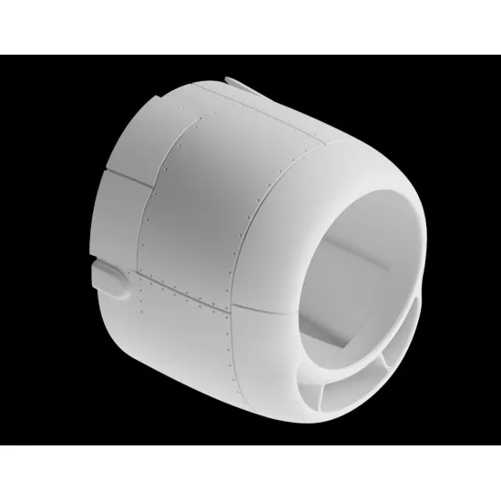 Metallic Details Mdr72141 1/72 F6f-3 Late / F6f-5 Early Hellcat Engine Cowling 3d Printed Detail Set