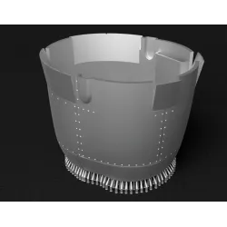 Metallic Details Mdr72142 1/72 F6f-3 Hellcat Engine Cowling 3d Printed Detail Set